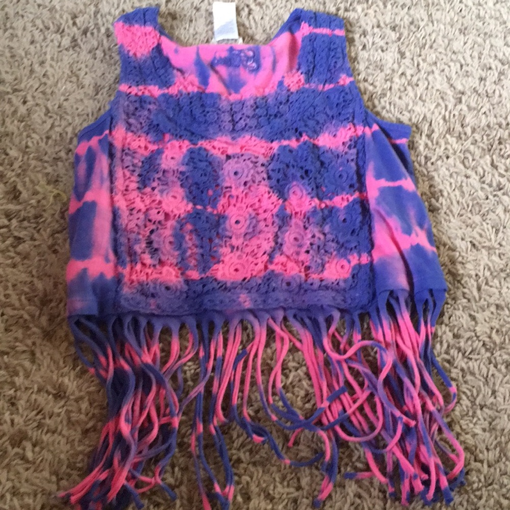 Guess Fringe Tank Top
